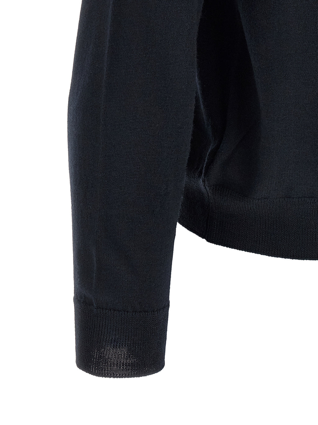 Blue Virgin Wool Cardigan