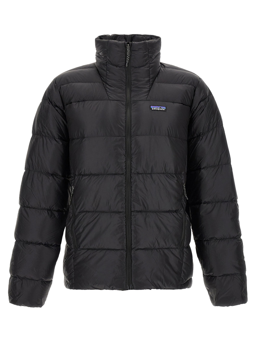 Black Nylon Full-Length Jacket