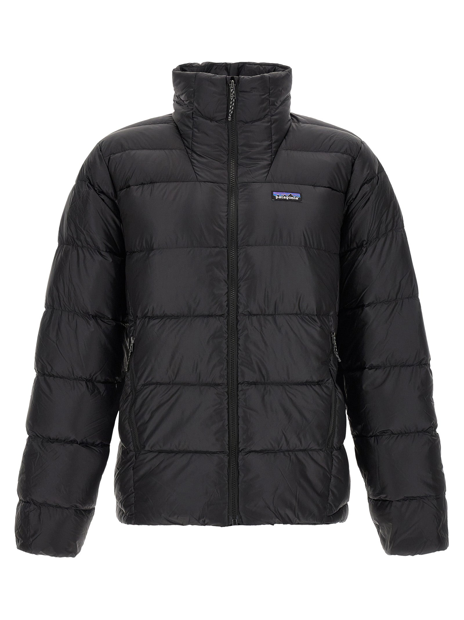 Black Nylon Full-Length Jacket
