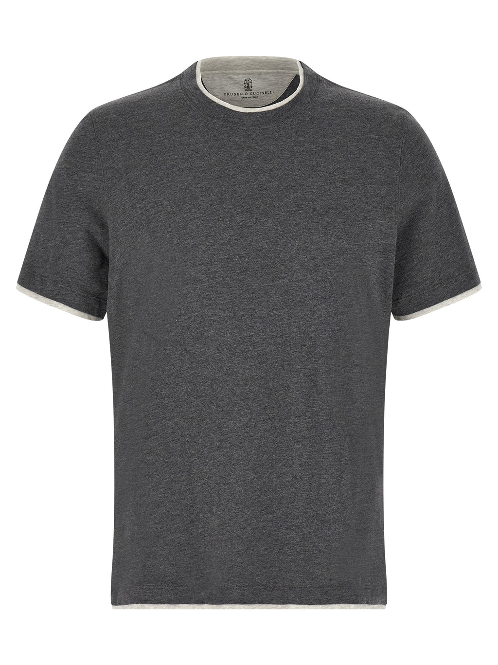 Gray Cotton T-Shirt