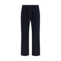 Blue Polyamide Athletic Pants