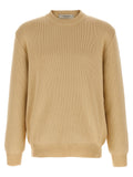 Beige Cotton Cardigan