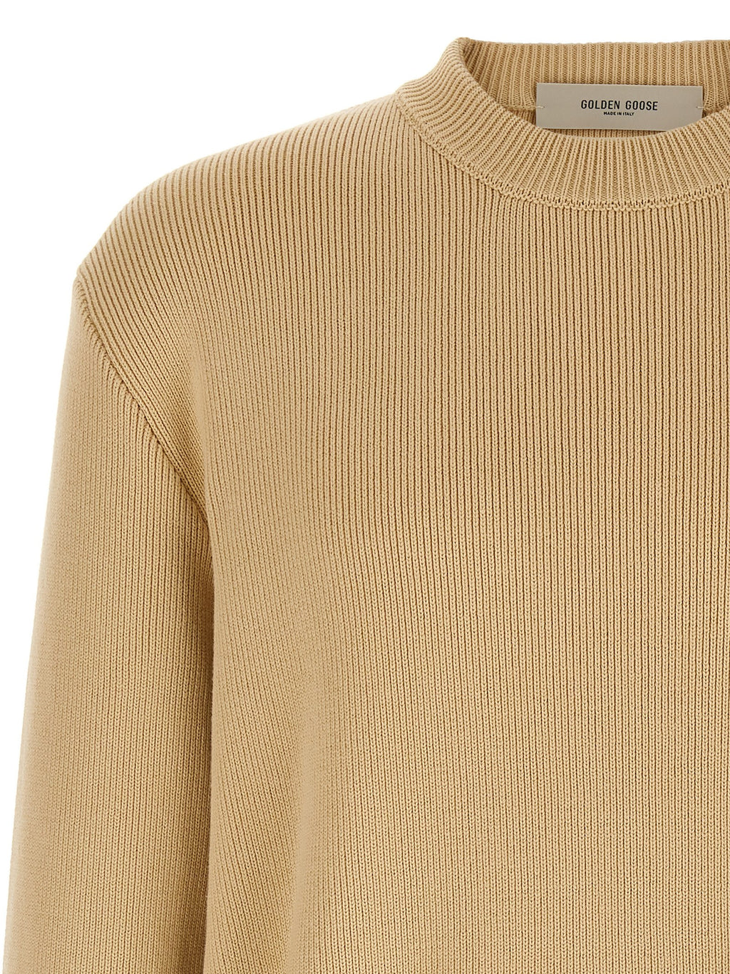 Beige Cotton Cardigan