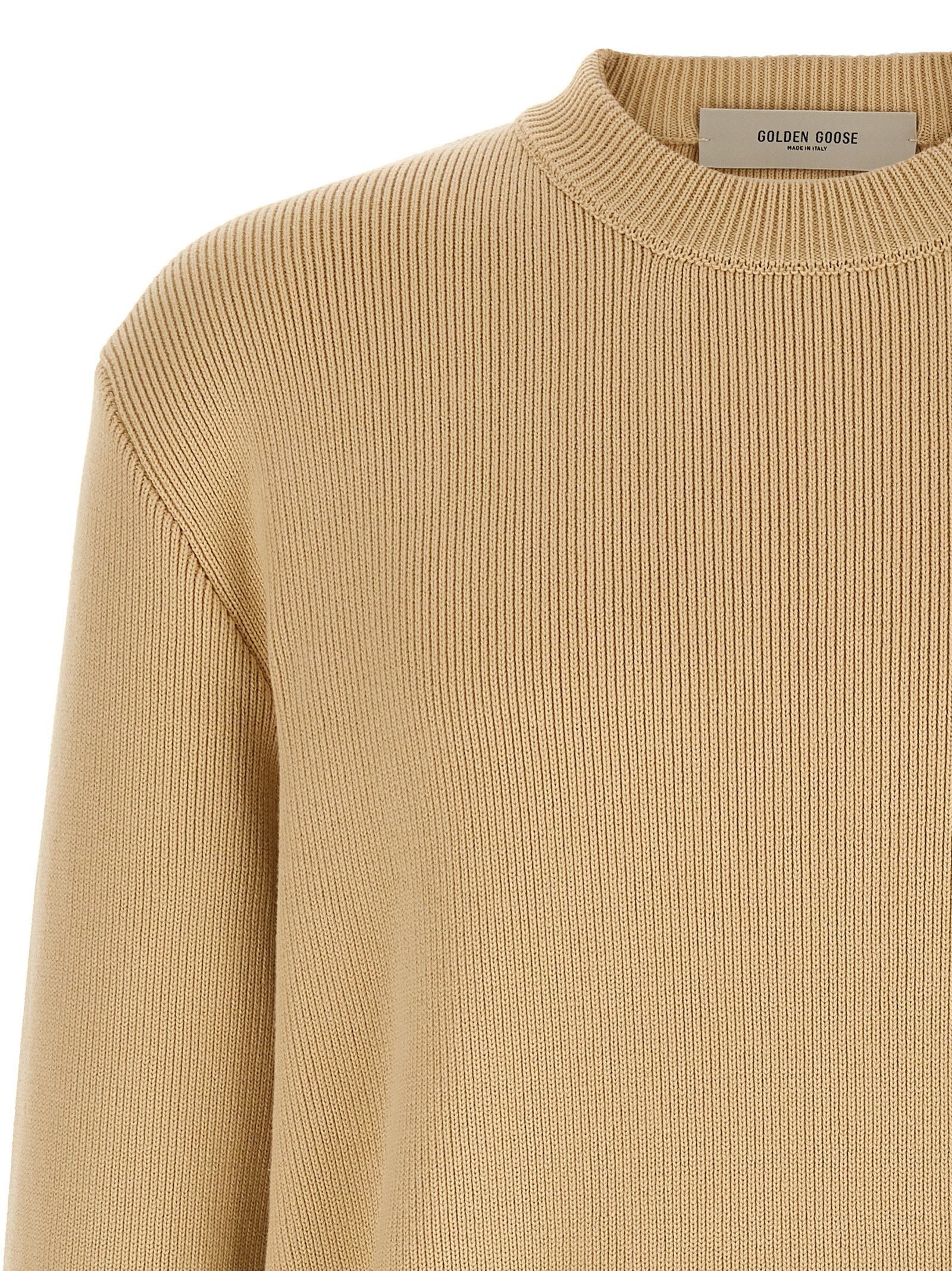 Beige Cotton Cardigan