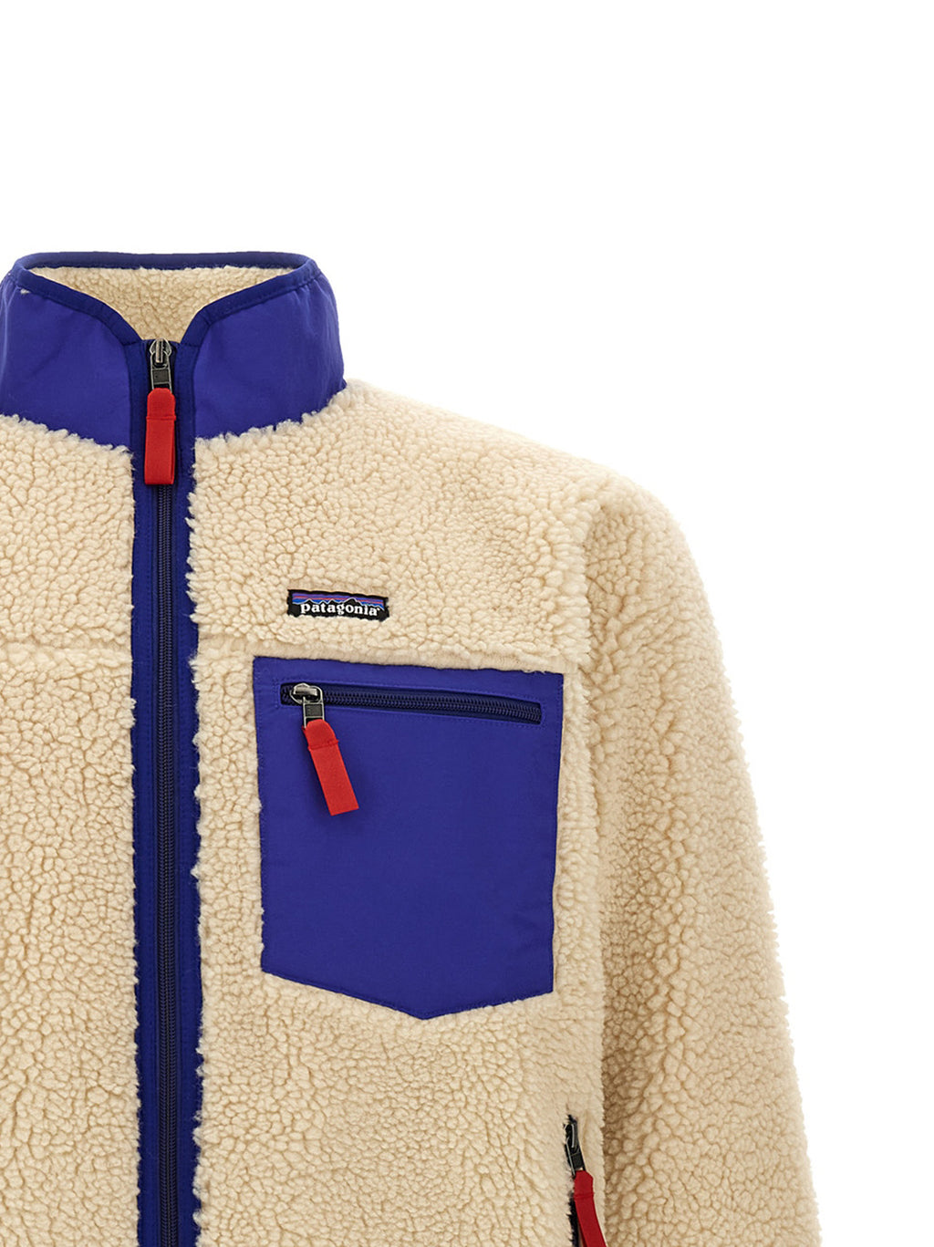 Beige Polyester Full-Length Jacket