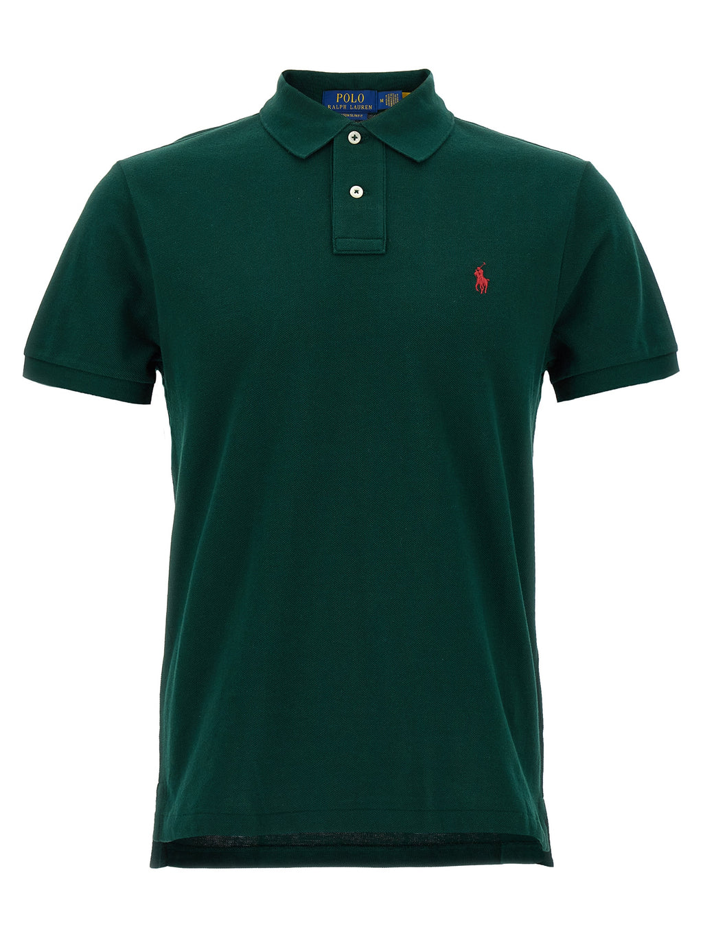Bicolor Cotton Polo Shirt