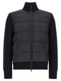 Blue Polyester Cardigan