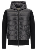 Black Polyester Cardigan