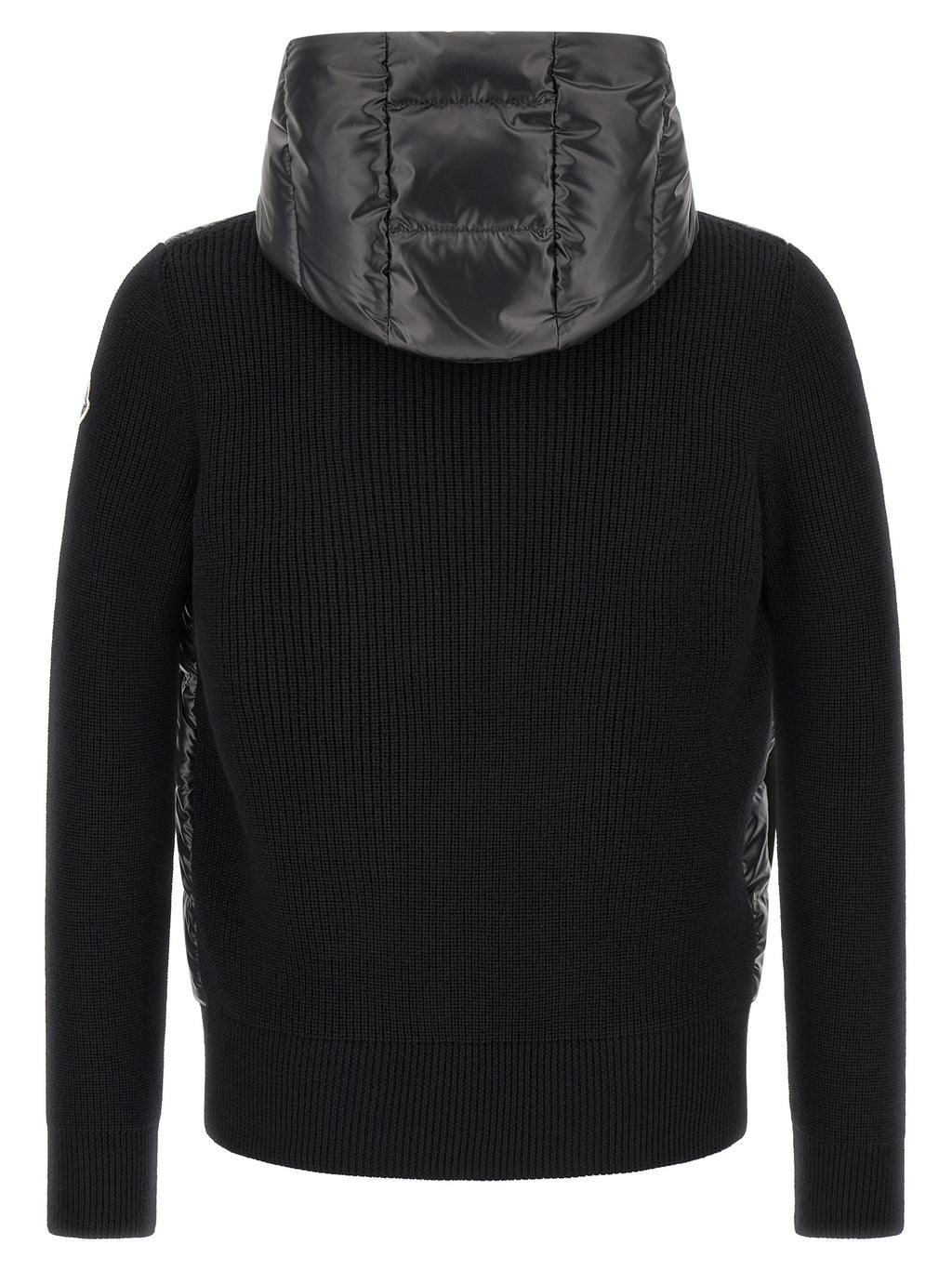 Black Polyester Cardigan