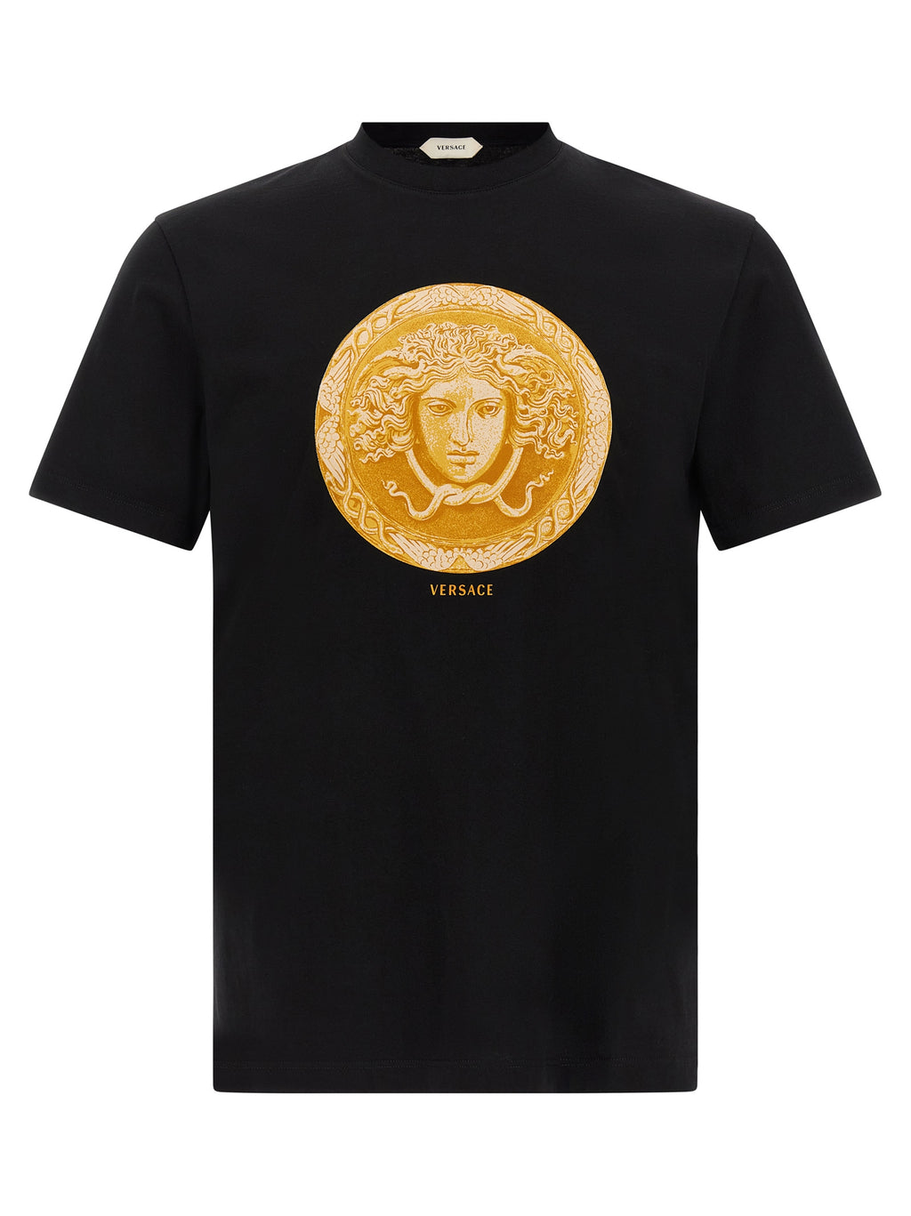 Black Cotton T-Shirt