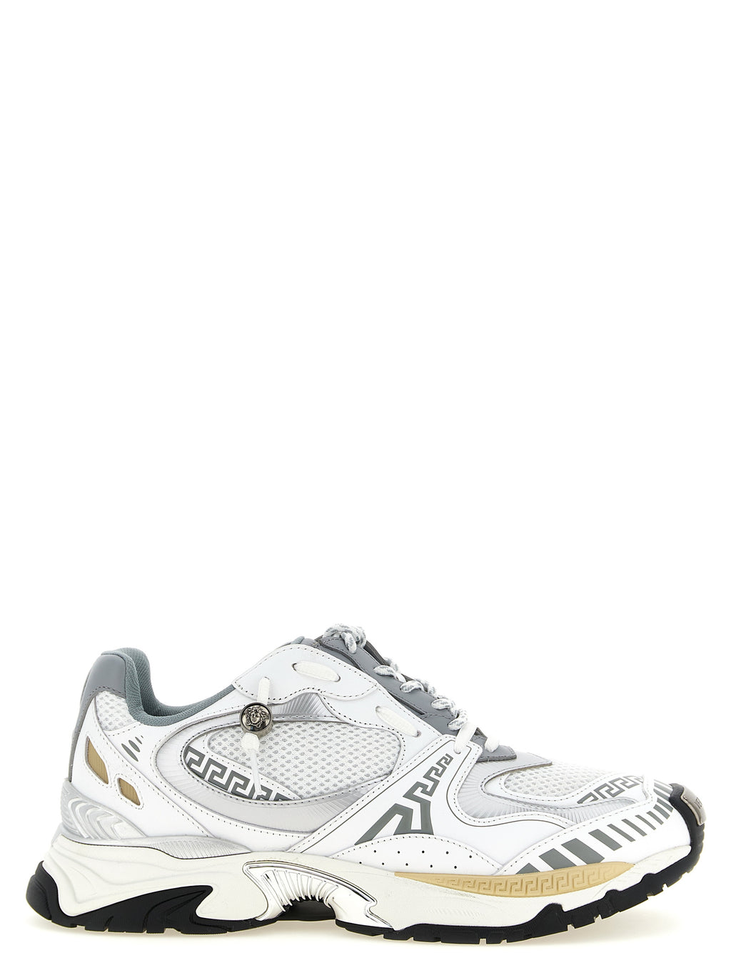 Multicolor Calfskin Chunky Sneakers