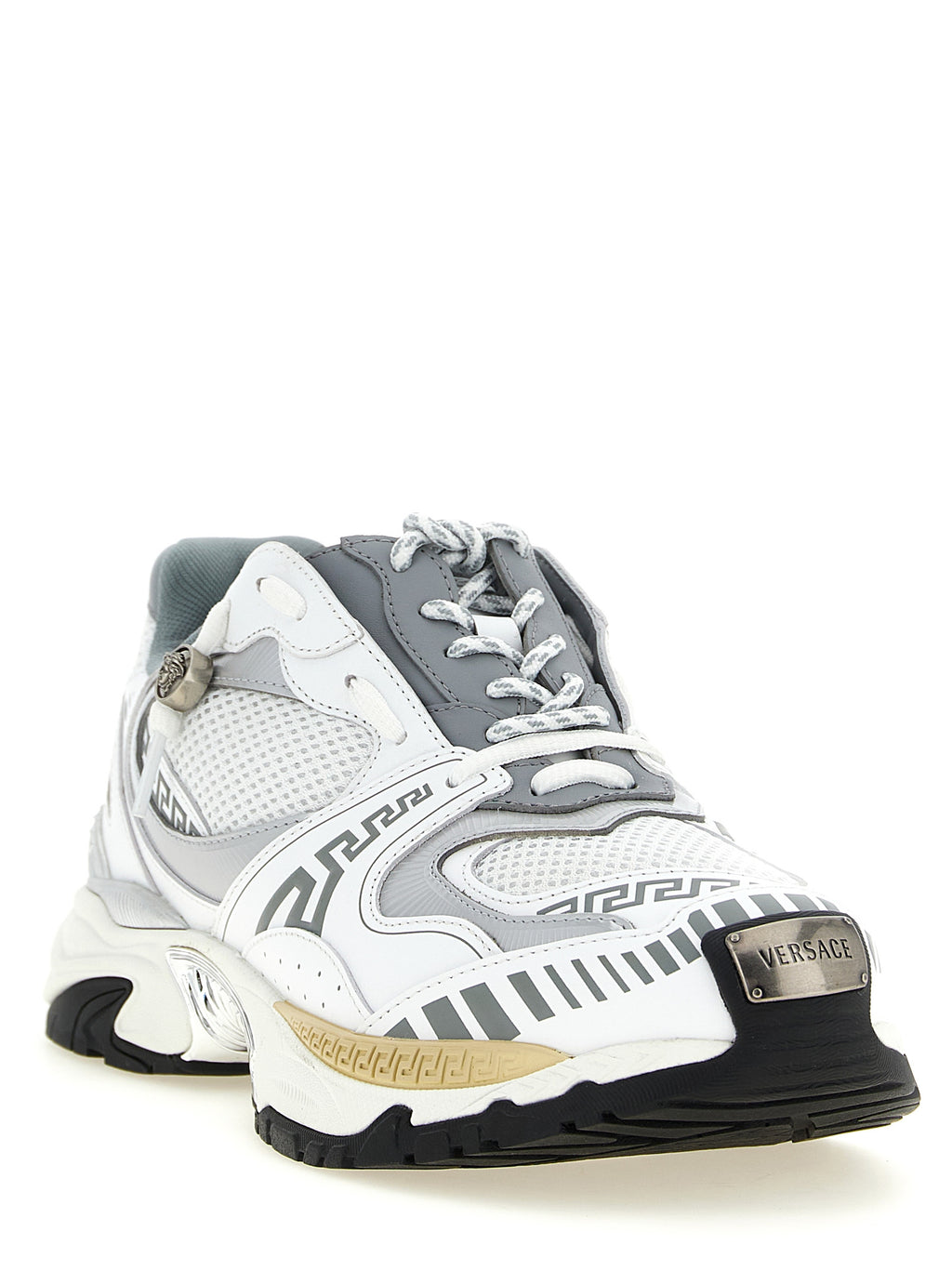Multicolor Calfskin Chunky Sneakers
