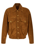 Brown Lamb Leather Leather Jacket