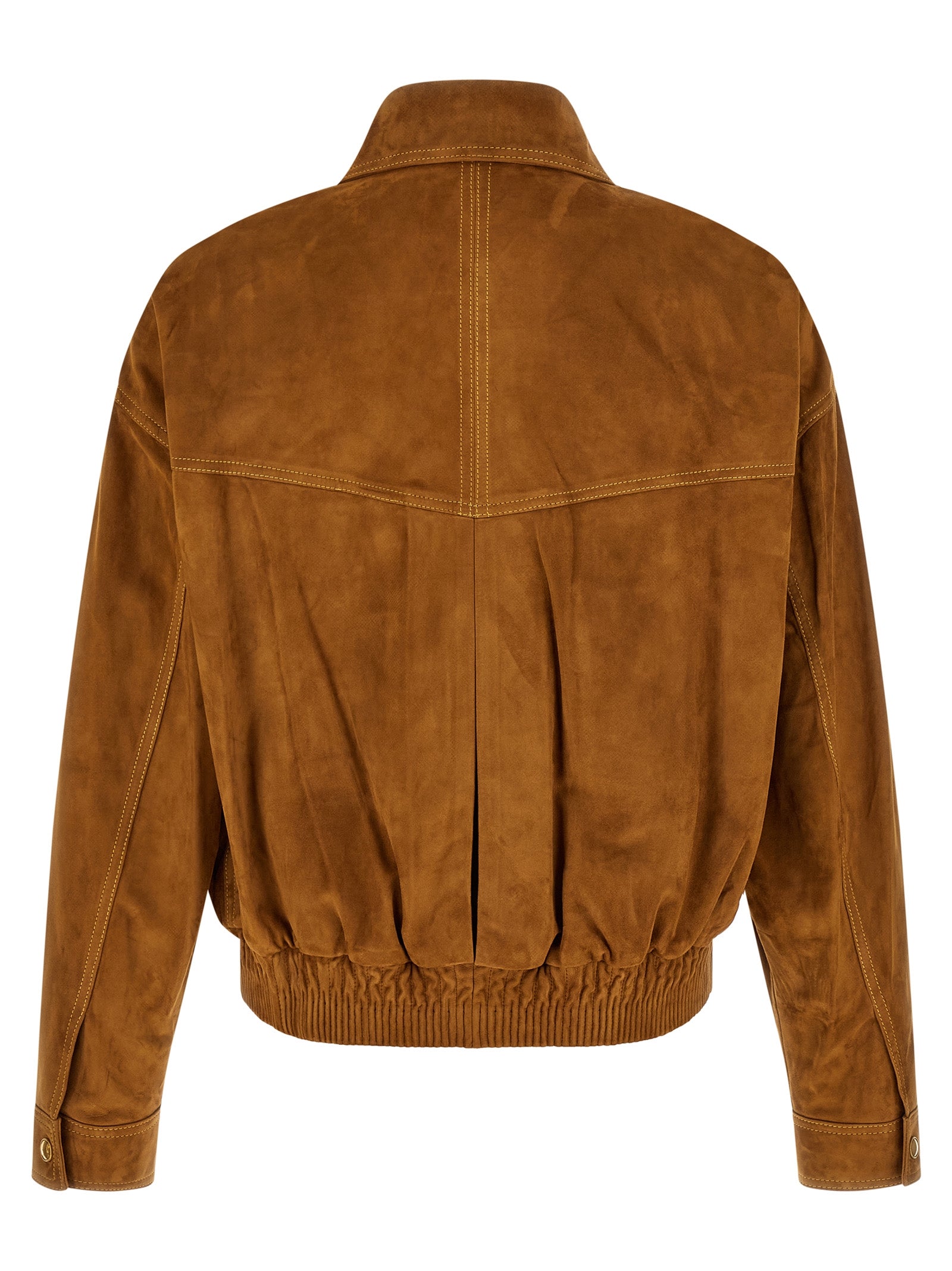 Brown Lamb Leather Leather Jacket