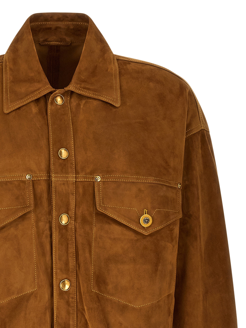 Brown Lamb Leather Leather Jacket