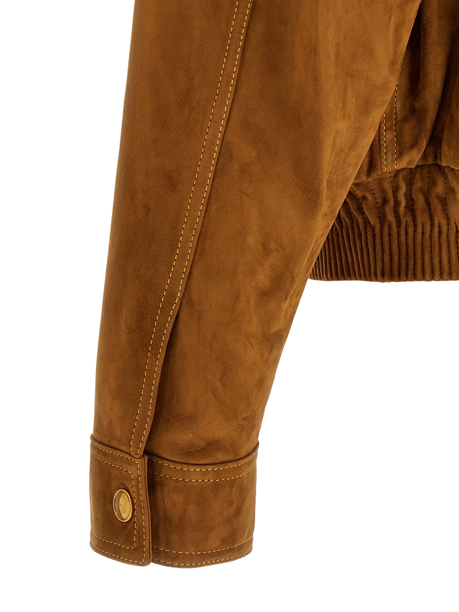 Brown Lamb Leather Leather Jacket