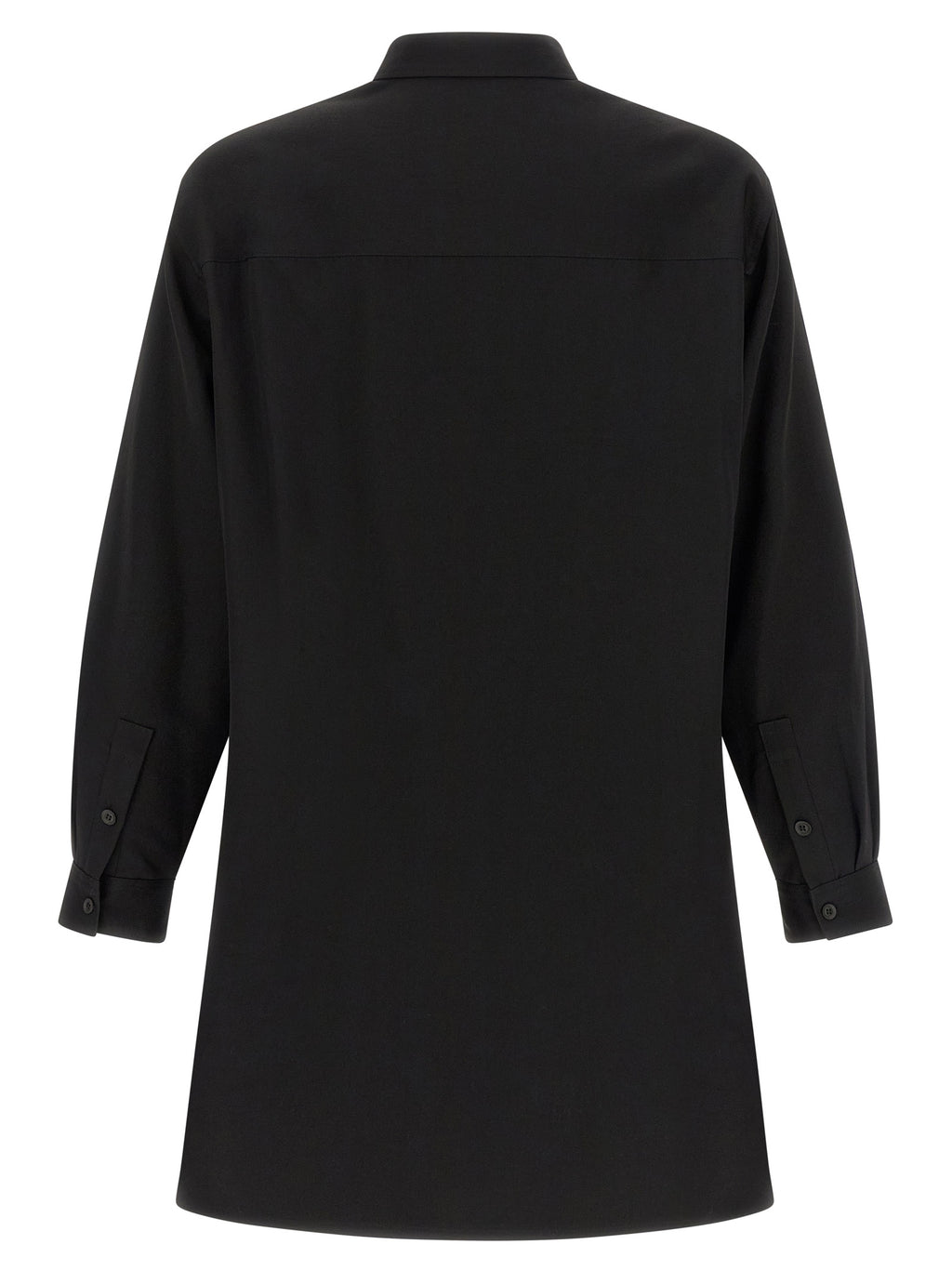 Black Wool Blouse