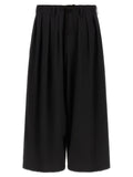 Black Wool Casual Pants