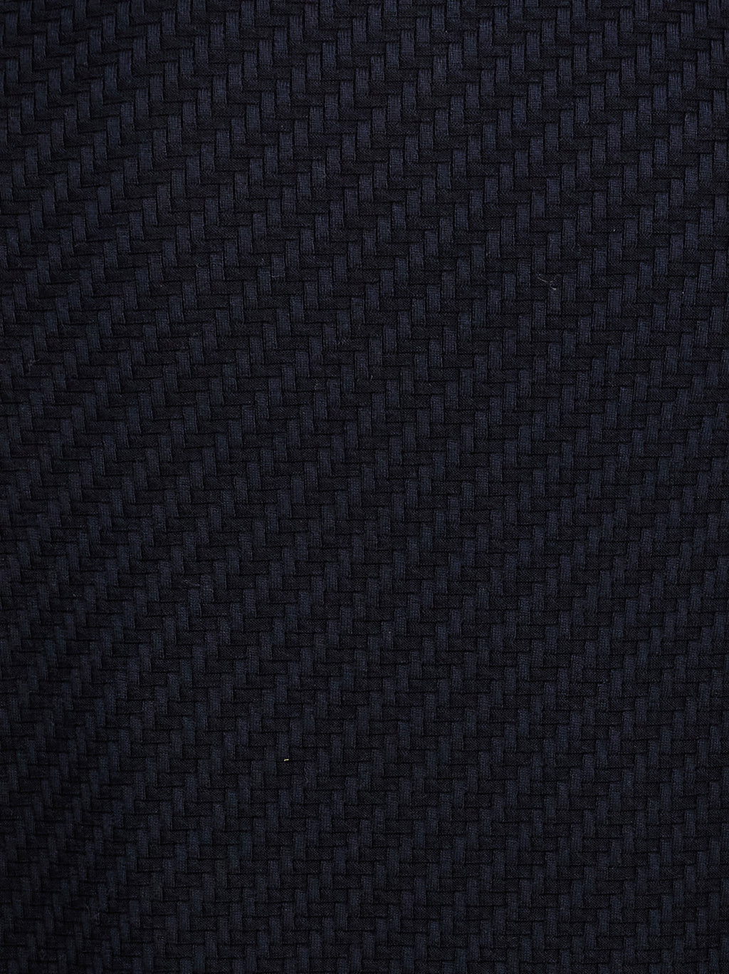 Blue Cotton Polo Shirt
