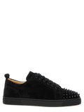 Black Calfskin Chunky Sneakers
