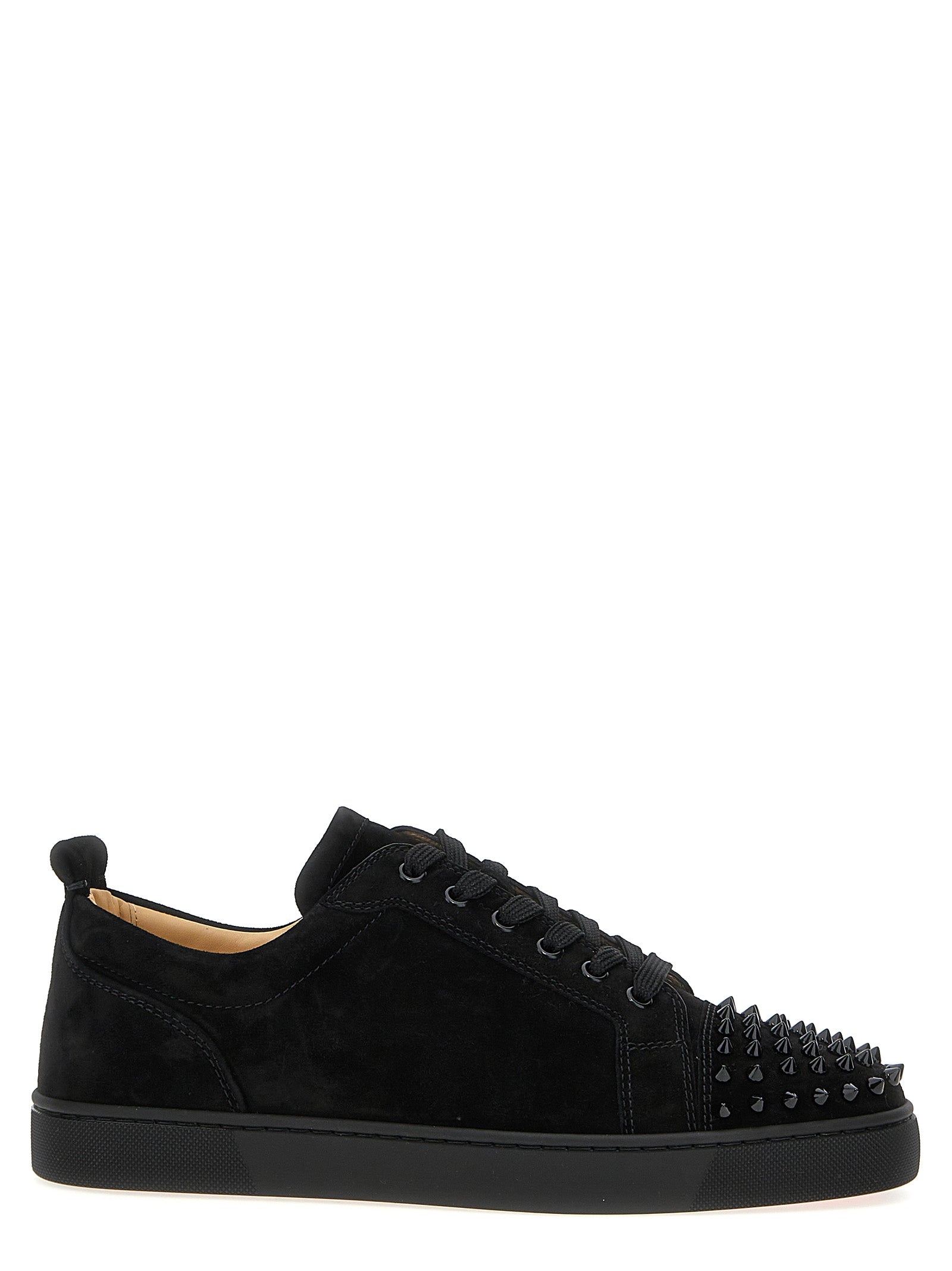 Black Calfskin Chunky Sneakers
