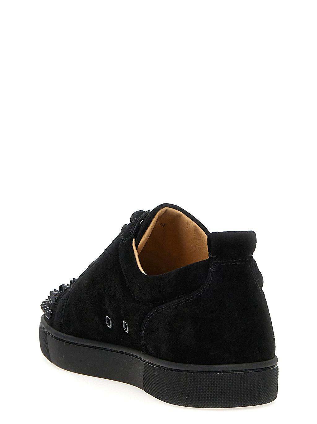 Black Calfskin Chunky Sneakers