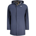 Blue Polyester Men's Jacket