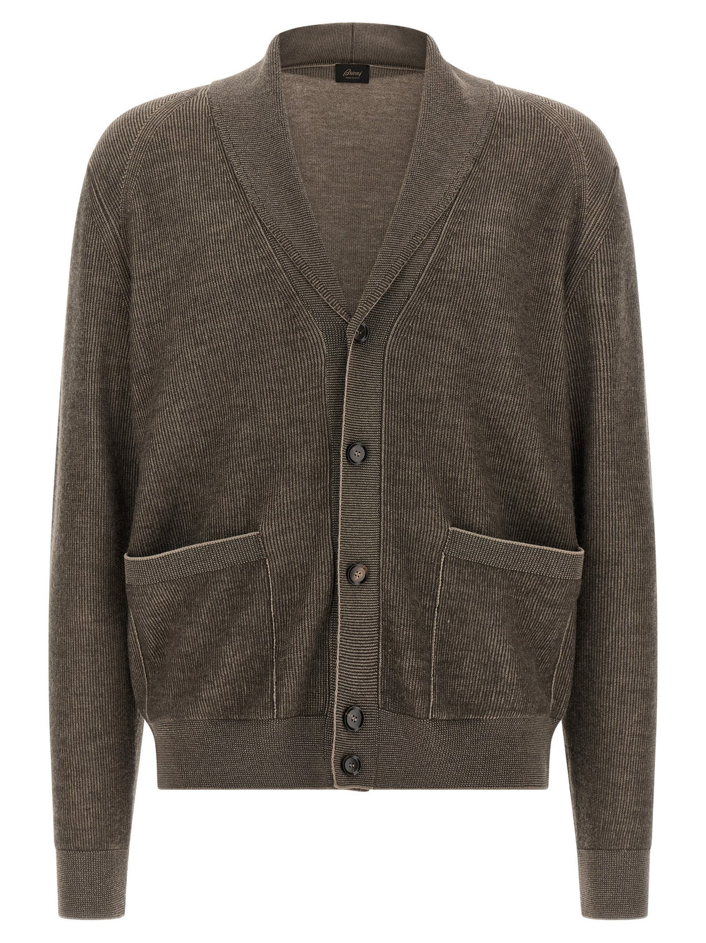 Brown Cashmere Cardigan