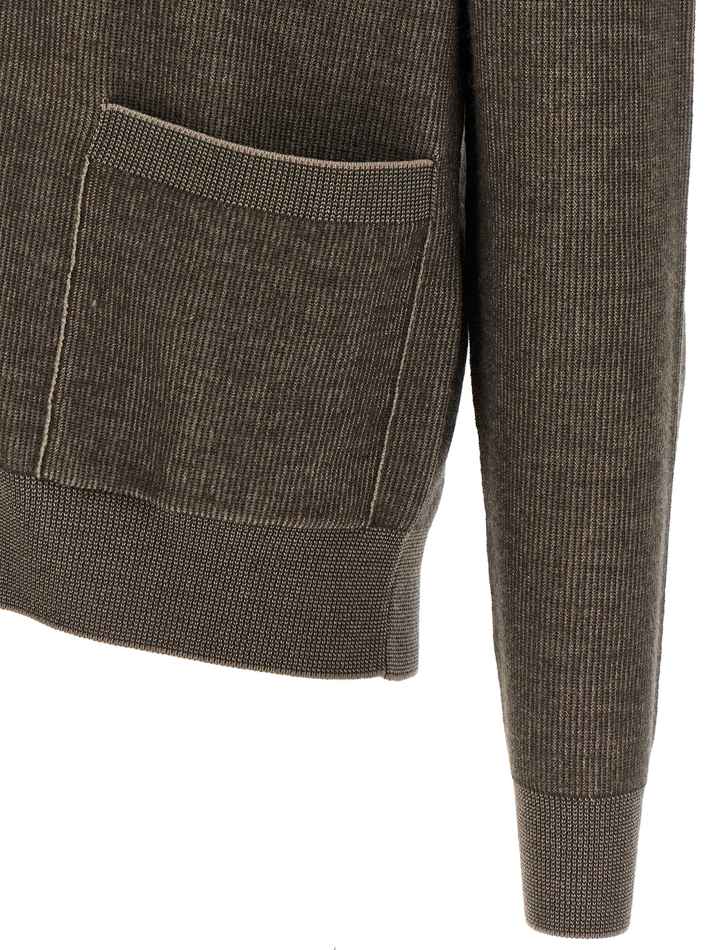 Brown Cashmere Cardigan