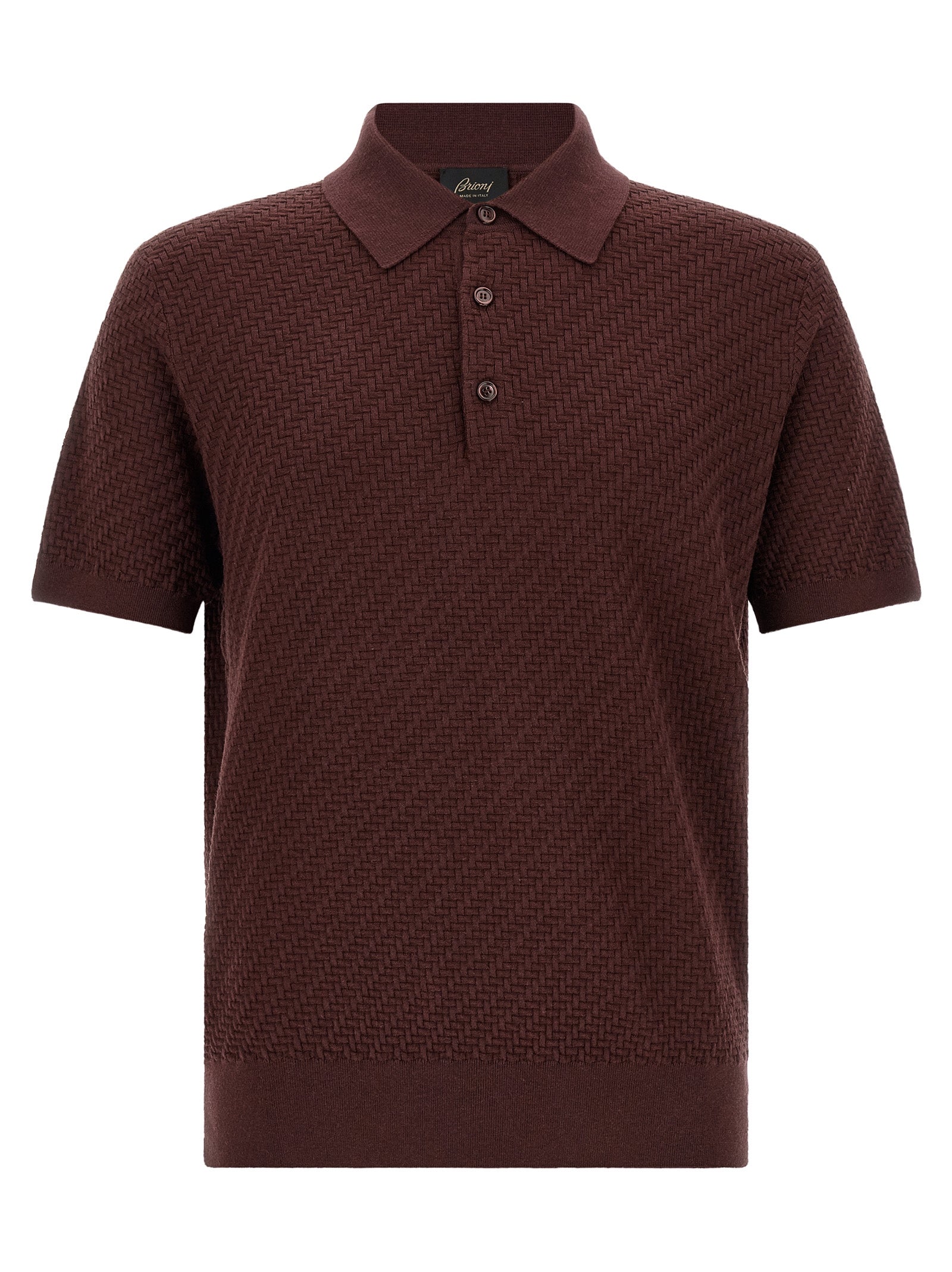 Purple Cotton Polo Shirt