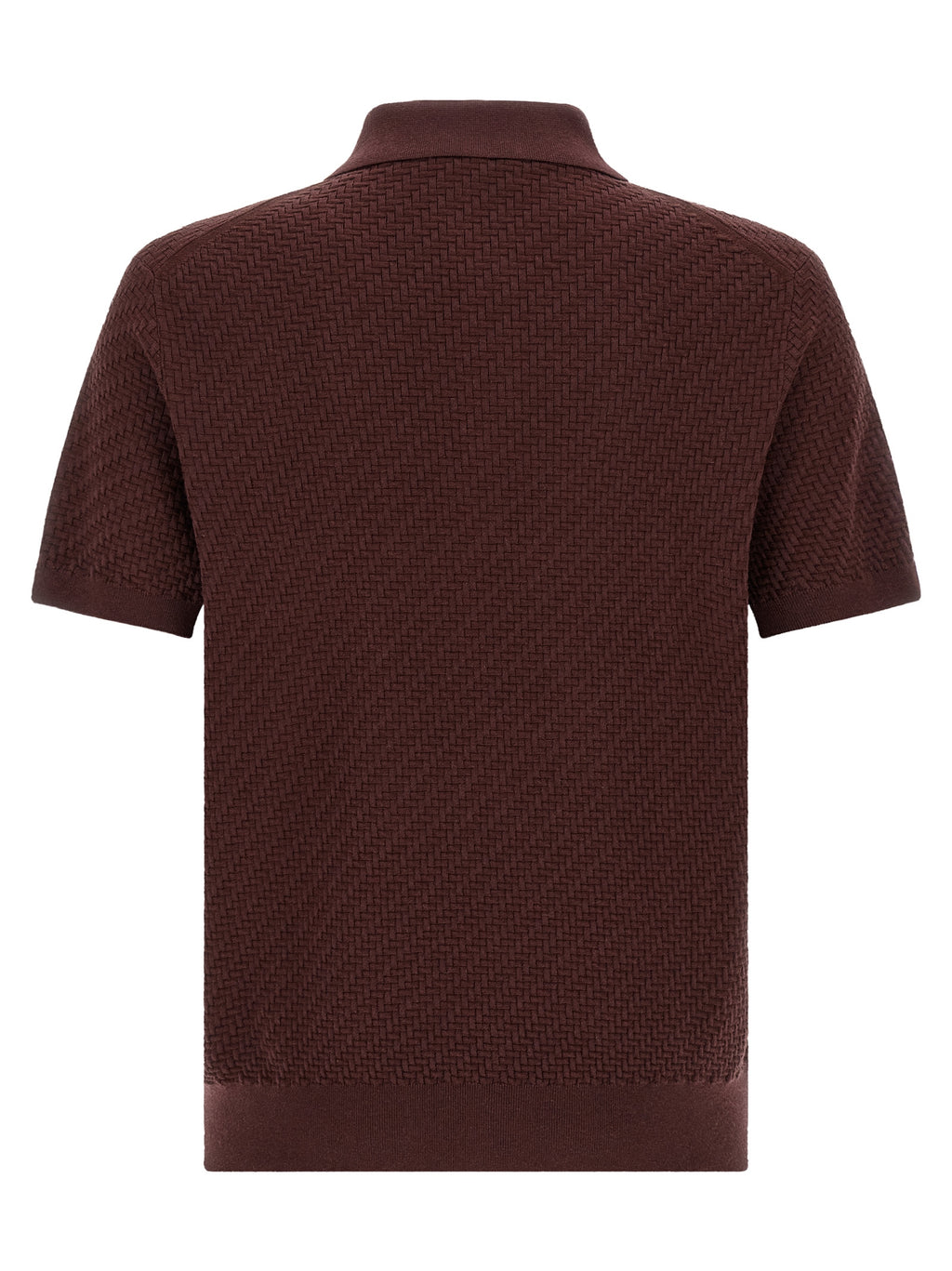 Purple Cotton Polo Shirt