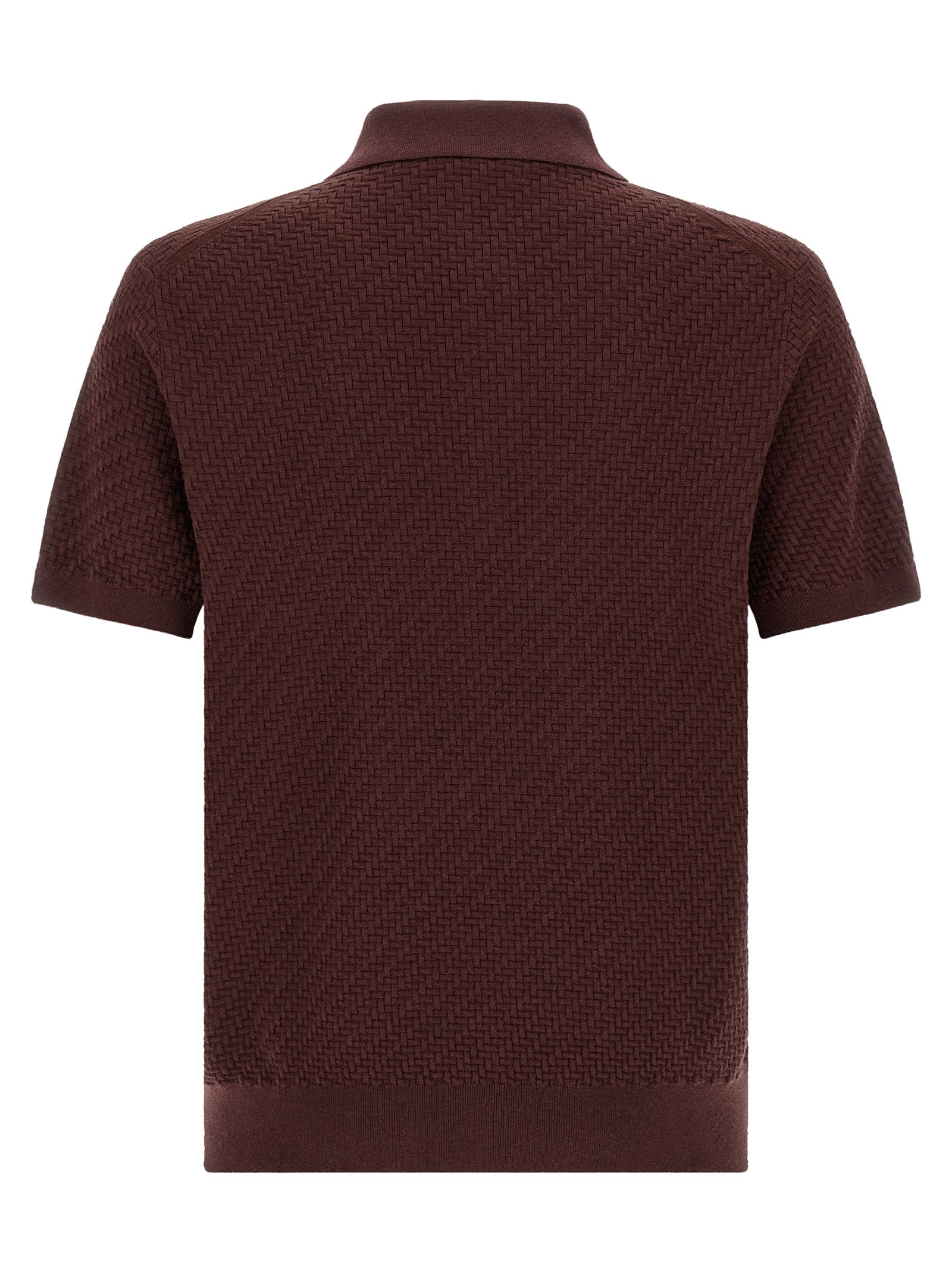 Purple Cotton Polo Shirt