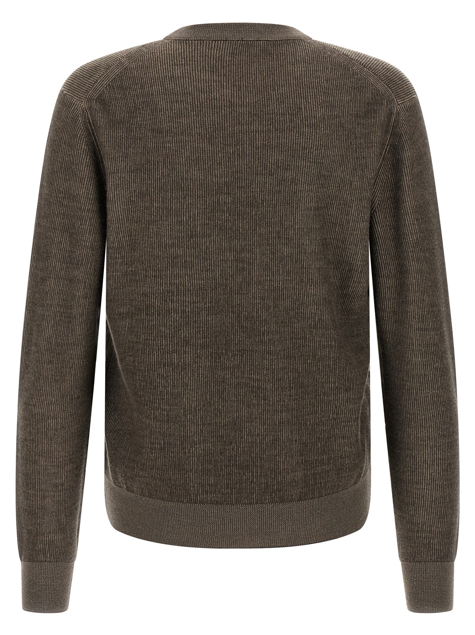Brown Cashmere Cardigan