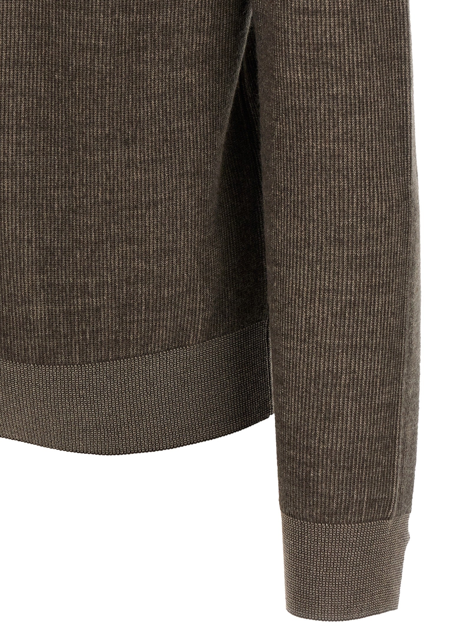 Brown Cashmere Cardigan