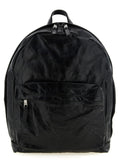 Black Lamb Leather Backpack
