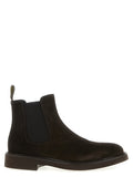 Brown Calfskin Chelsea Boots