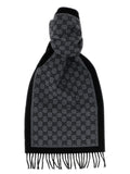 Gray Wool Scarf