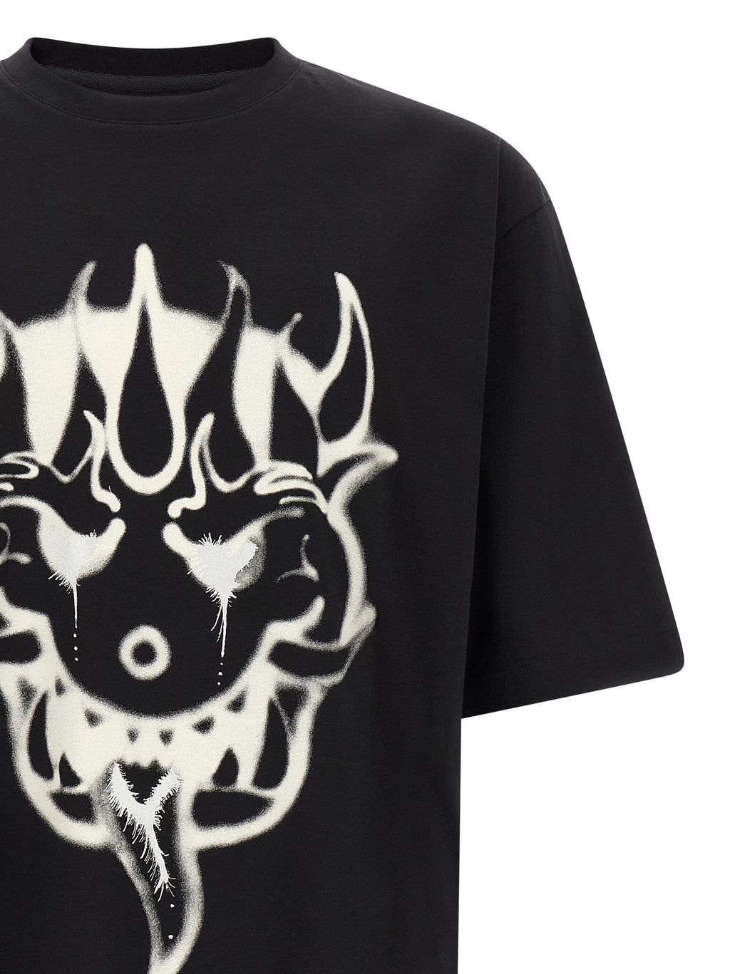 Black Cotton T-Shirt