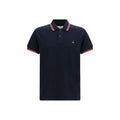 Blue Cotton Polo Shirt