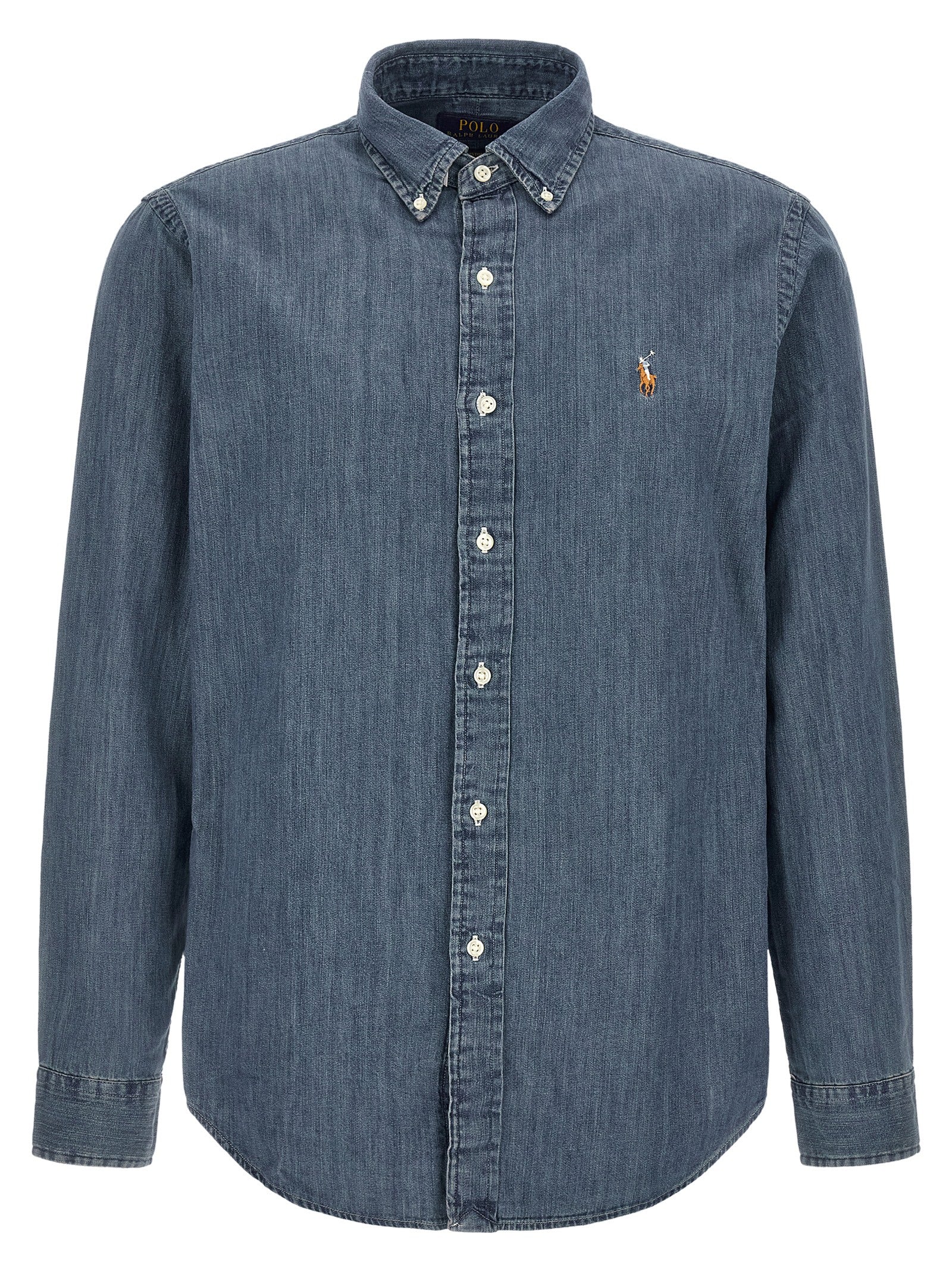 Blue Cotton Blouse