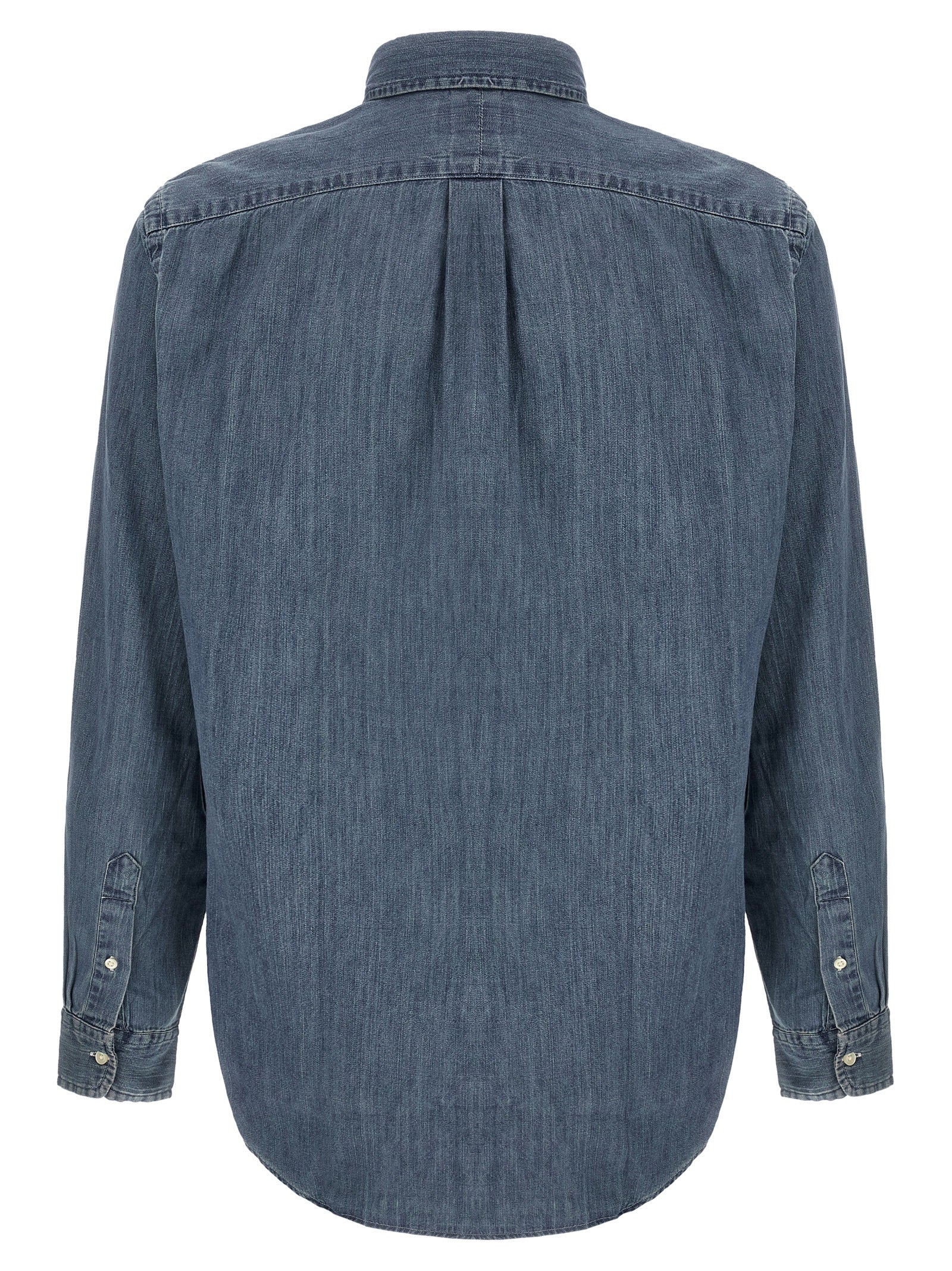 Blue Cotton Blouse