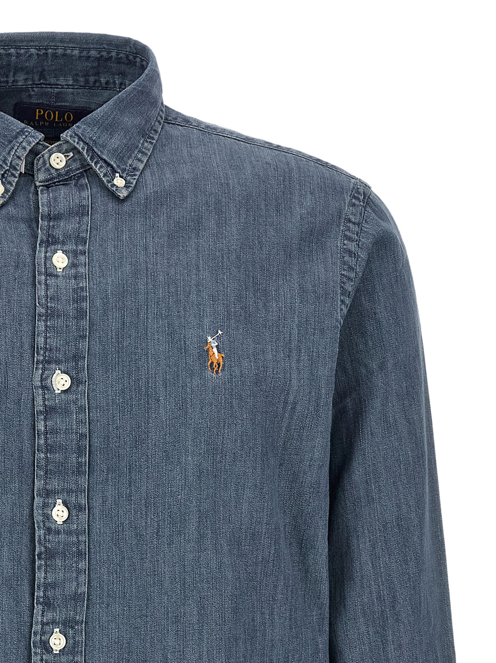 Blue Cotton Blouse