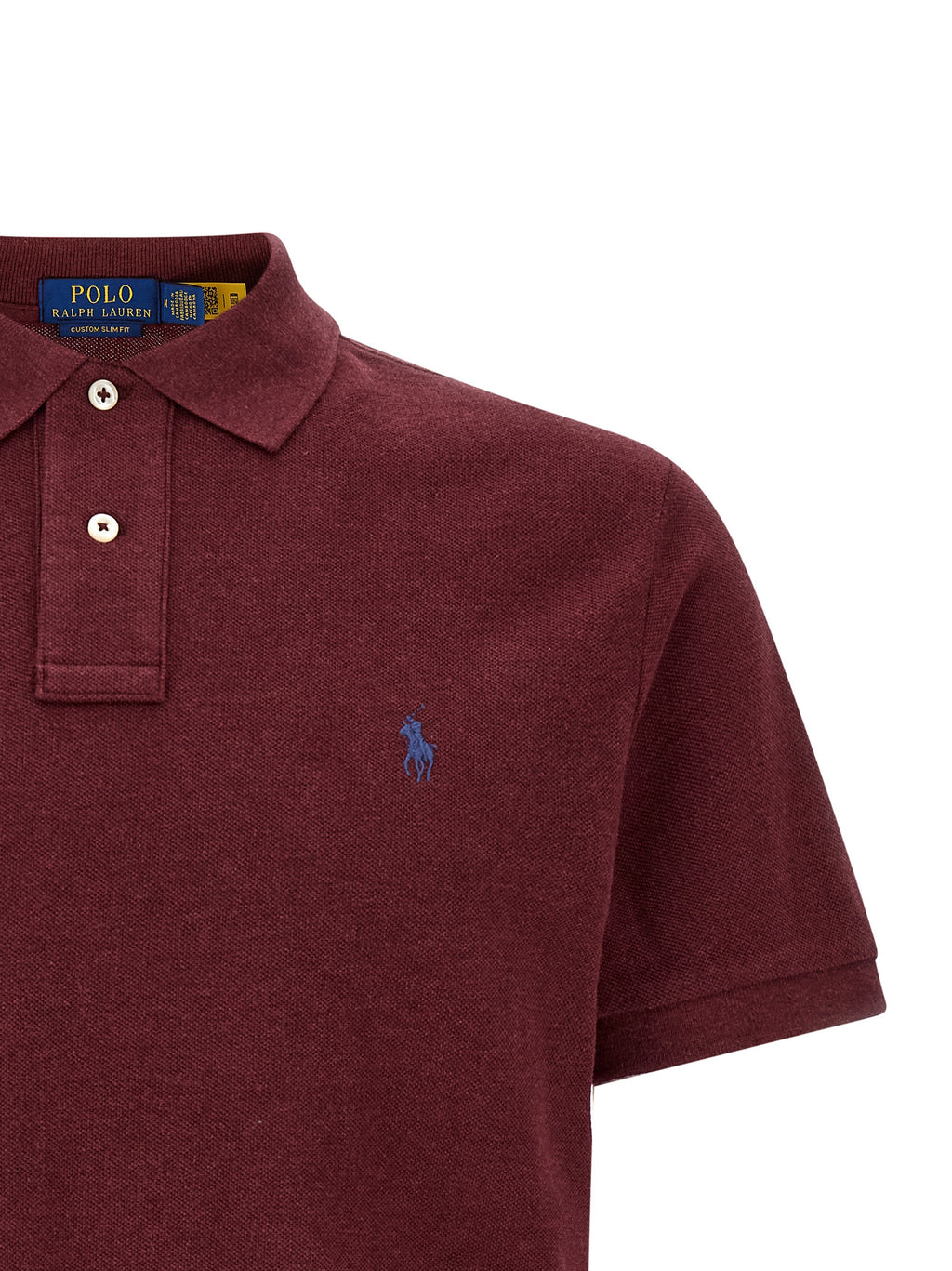 Bordeaux Cotton Polo Shirt