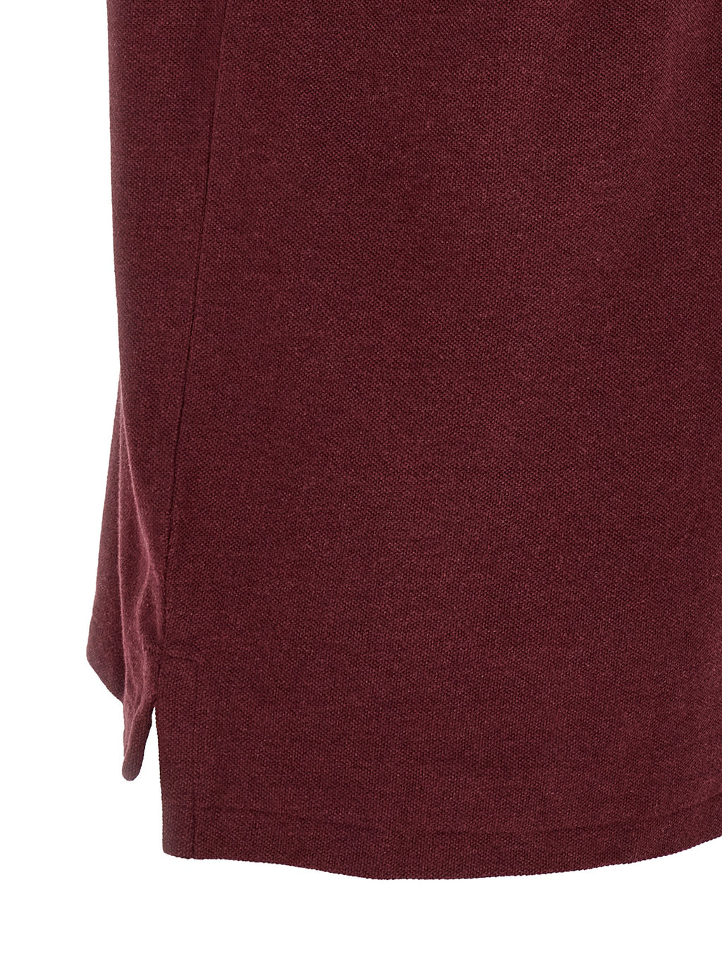 Bordeaux Cotton Polo Shirt