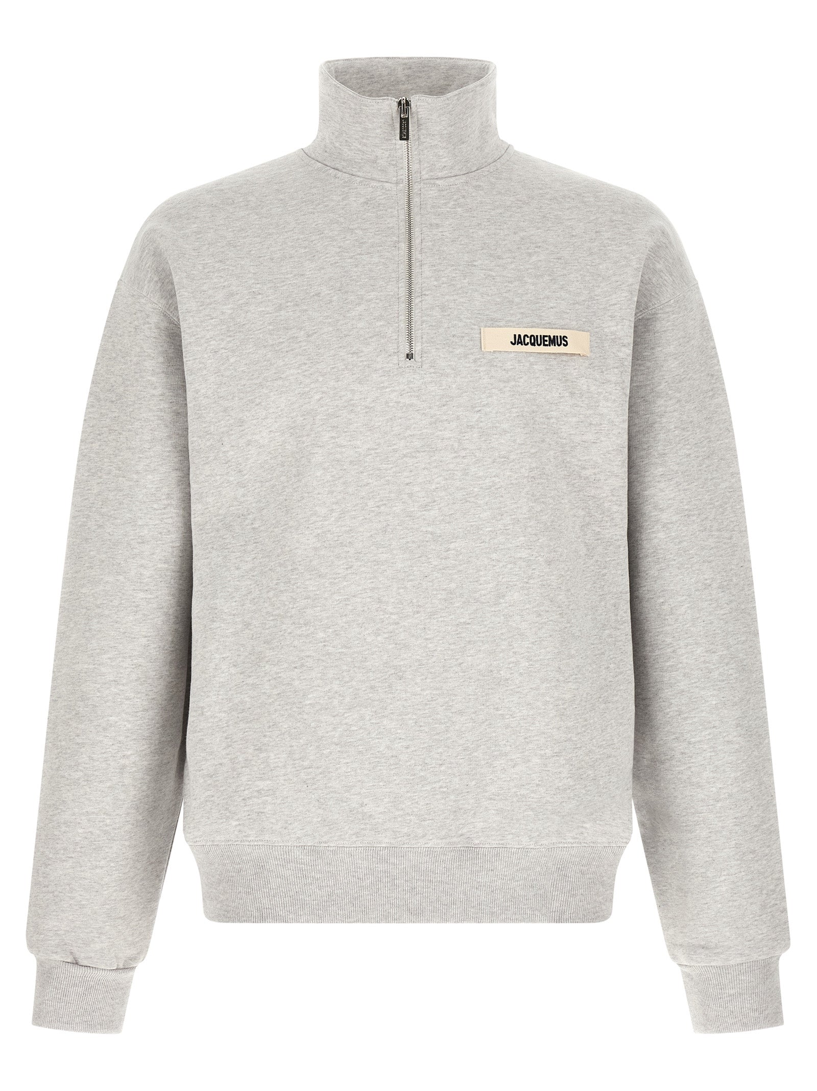 Gray Cotton Sweatshirt