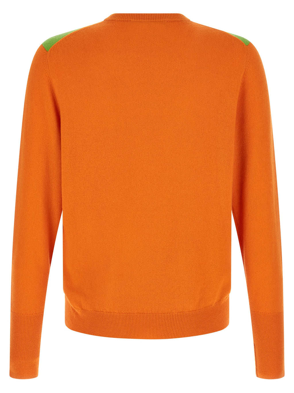 Orange Cashmere Cardigan