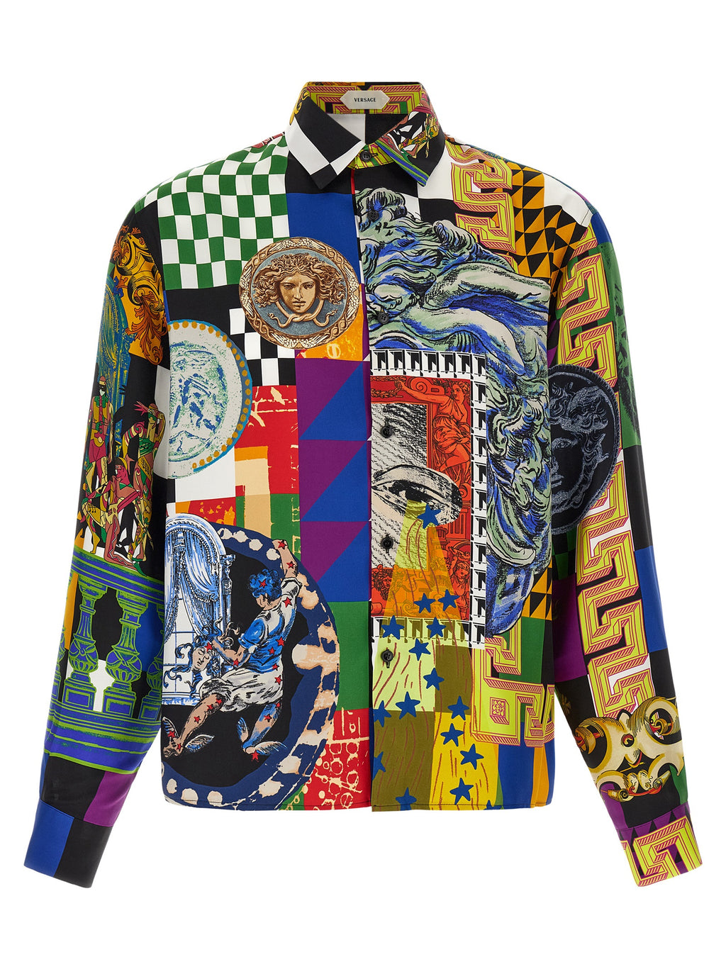 Multicolor Silk Blouse