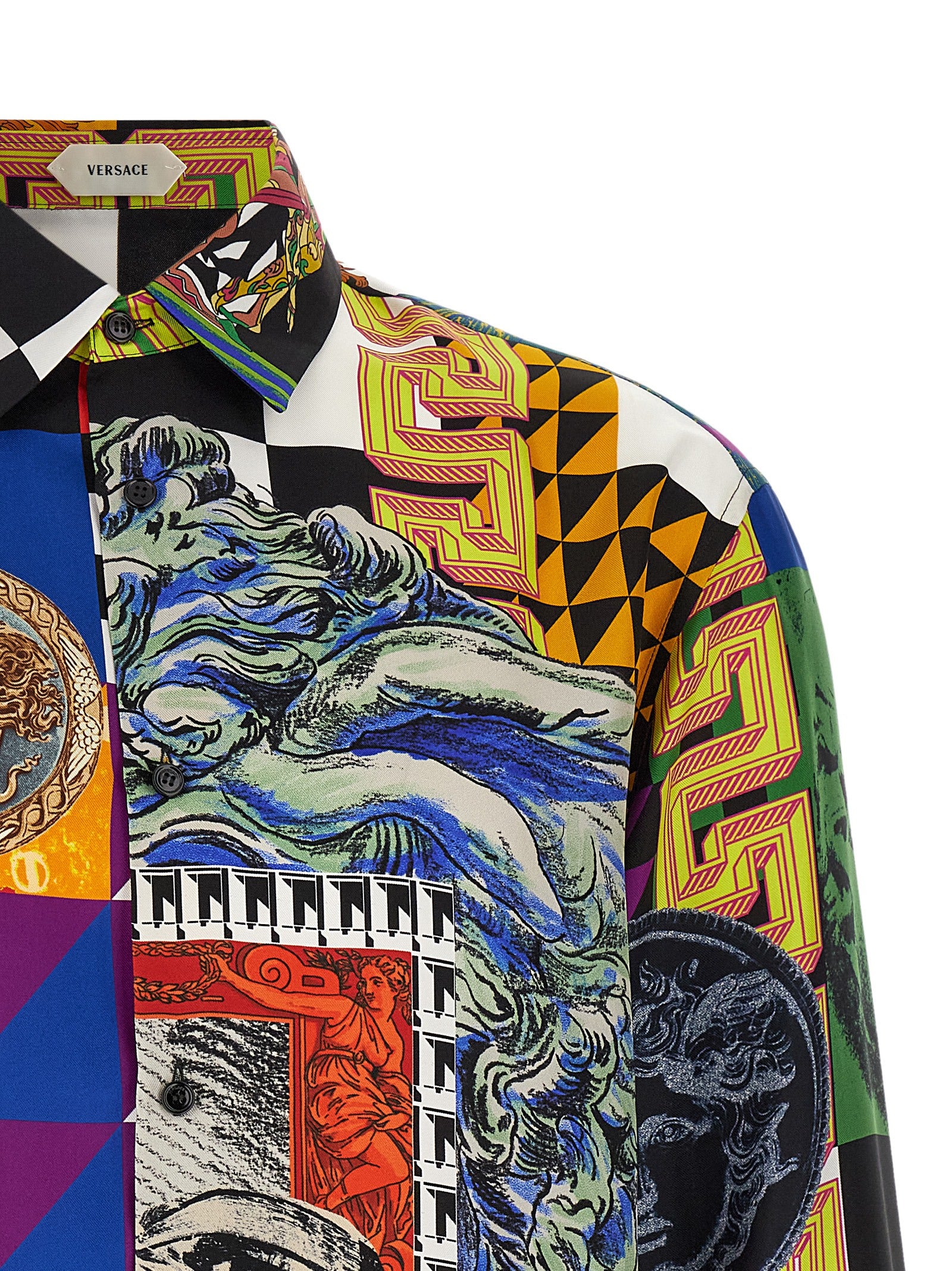 Multicolor Silk Blouse