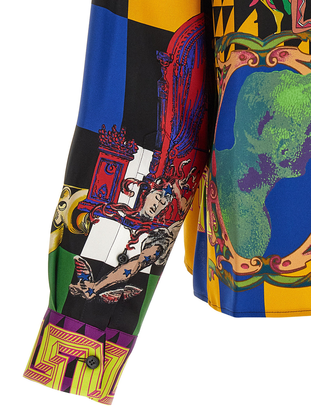 Multicolor Silk Blouse