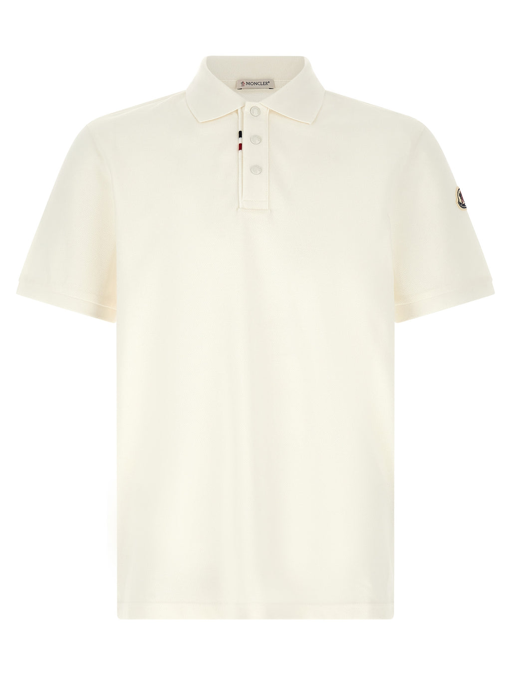 White Cotton Polo Shirt